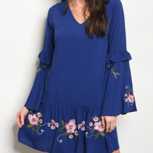 Dresses & Skirts - EMBROIDERED DRESS